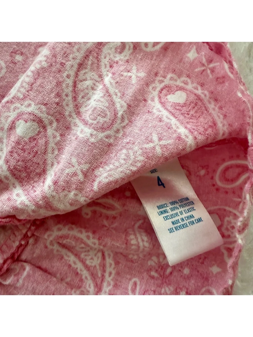 3/4 Pink Smocked Dress